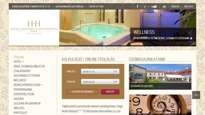 Hotel Historia