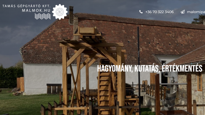 Tamás Gépgyártó Kft. malmok.hu